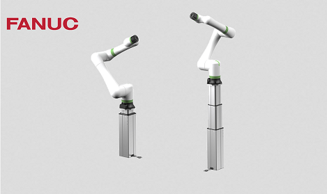 木村洋行　エバリックス製品　図3　ファナックの協働ロボット「FANUC Robot CRXシリーズ」の昇降装置として採用された「LIFTKIT-FA」　bmt　ベアリング＆モーション・テック