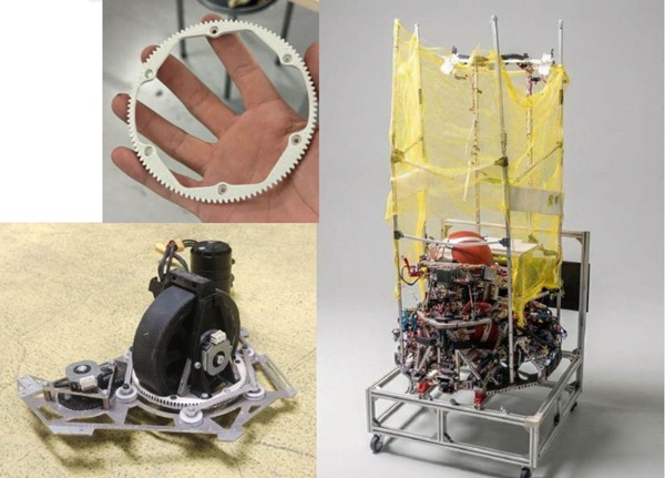 大塚化学とグーテンベルク ロボットへの展開 図6 学生ロボコンの東京科学大学でのロボット部品造形例 bmt ベアリング&モーション・テック