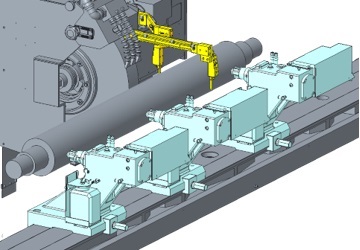 ジェイテクト　大型CNC研削盤G5 Seriesの自動化Aパッケージ　bmt　ベアリング＆モーション・テック