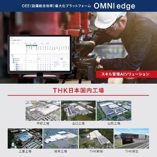 THK　スキル管理AIソリューション　bmt　ベアリング＆モーション・テック