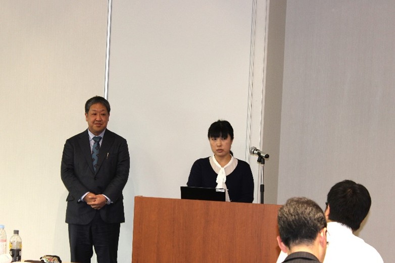 ニッペコ 第2回トライボロジー技術セミナー 講演する岩間氏 bmt ベアリング&モーション・テック