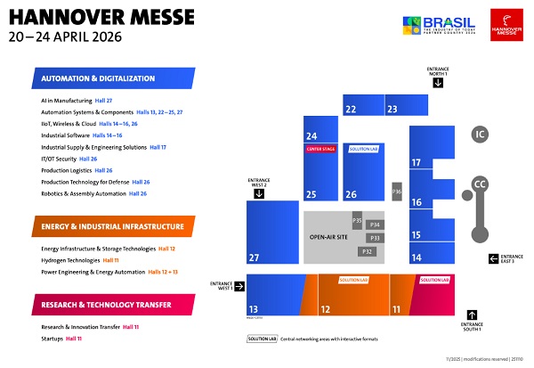 ハノーバーメッセ2026　ホールレイアウト刷新　bmt　ベアリング＆モーション・テック