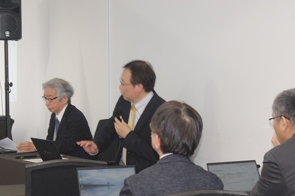 PBSA総会　第42回　報告を行う橋爪氏　bmt　ベアリング＆モーション・テック