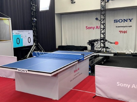 THK　ソニーAI　卓球リサーチプロジェクト　bmt　ベアリング＆モーション・テック